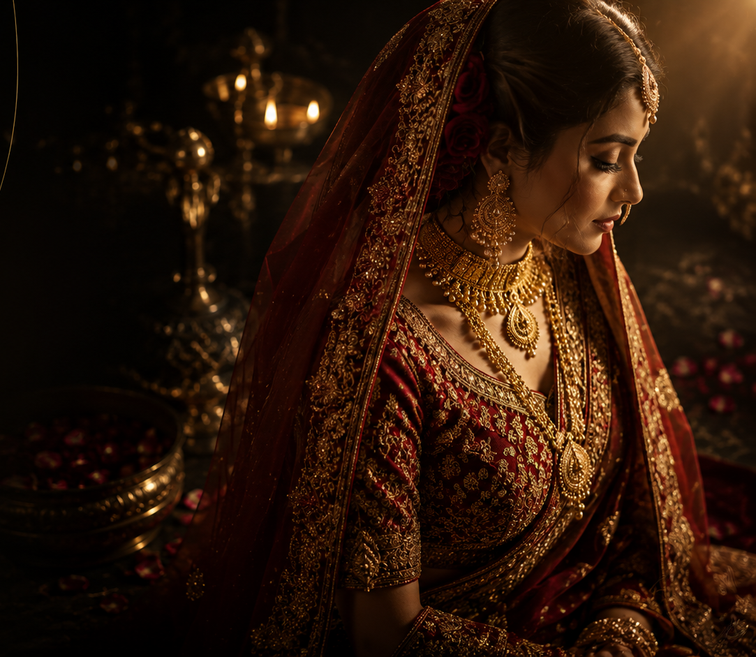 Bridal jewellery set